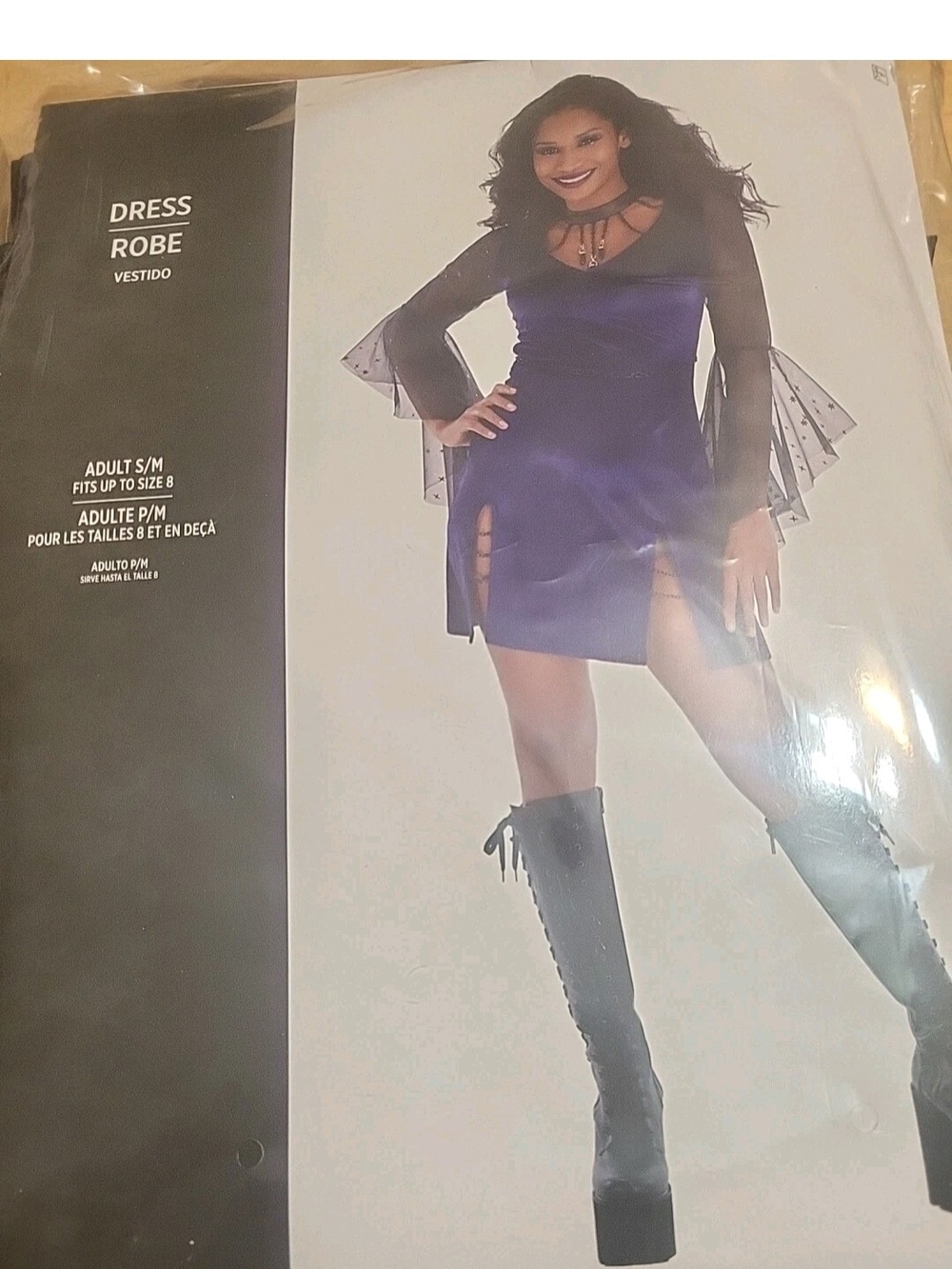 Halloween Cosplay Costume Dress  Adult S/M Fits up to size 8 #4049
